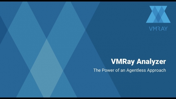 브이엠레이 애널라이저(VMRay Analyzer)