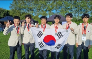 국제수학올림피아드 한국대표단 전원 메달 획득…금 2∙은 4